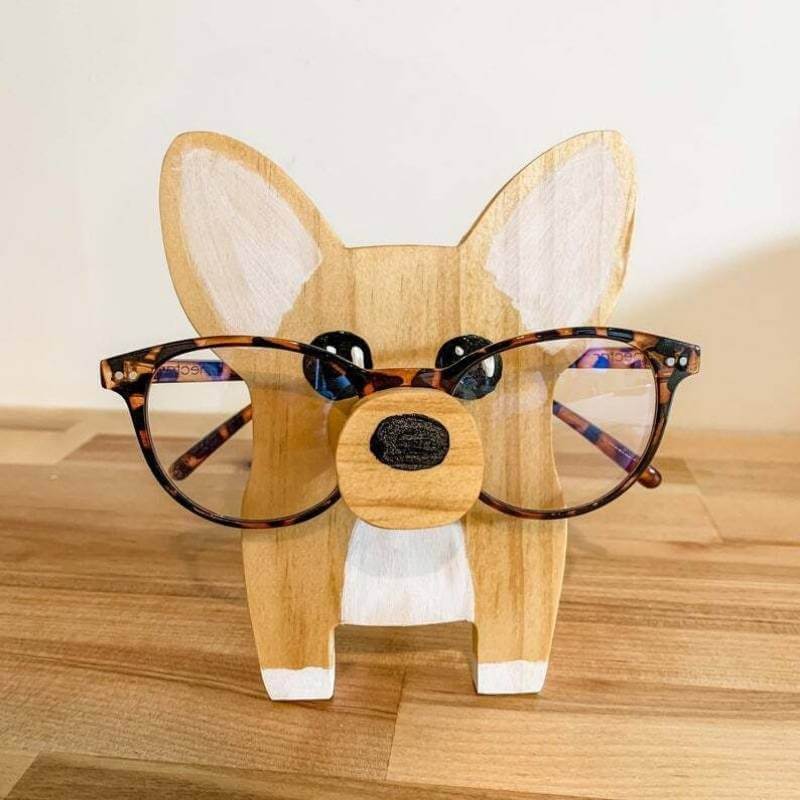 [Free Gift] Handmade Glasses Stand Corgi VIP